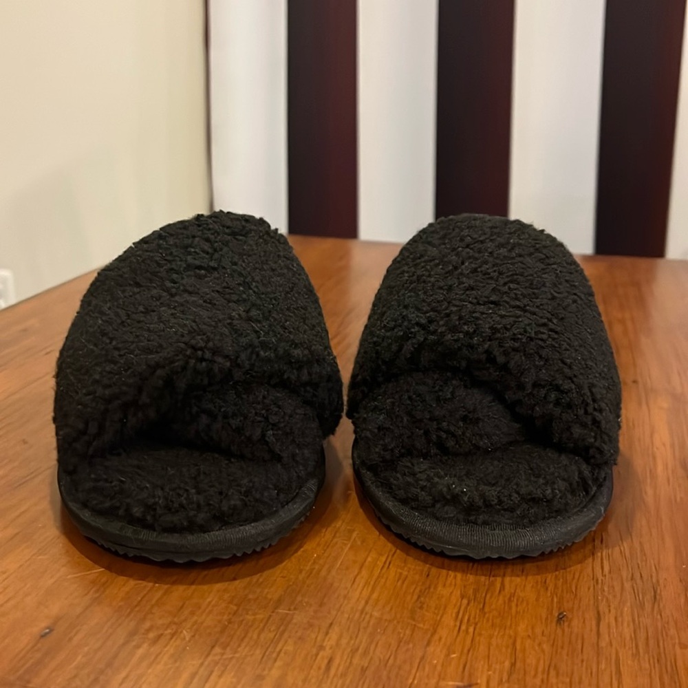 Sorel Mail Run House Slipper Shoes Sandals new black Women’s Sizes - Picture 5 of 11